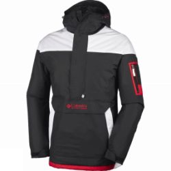 Columbia Mens Challenger Pullover Black / White